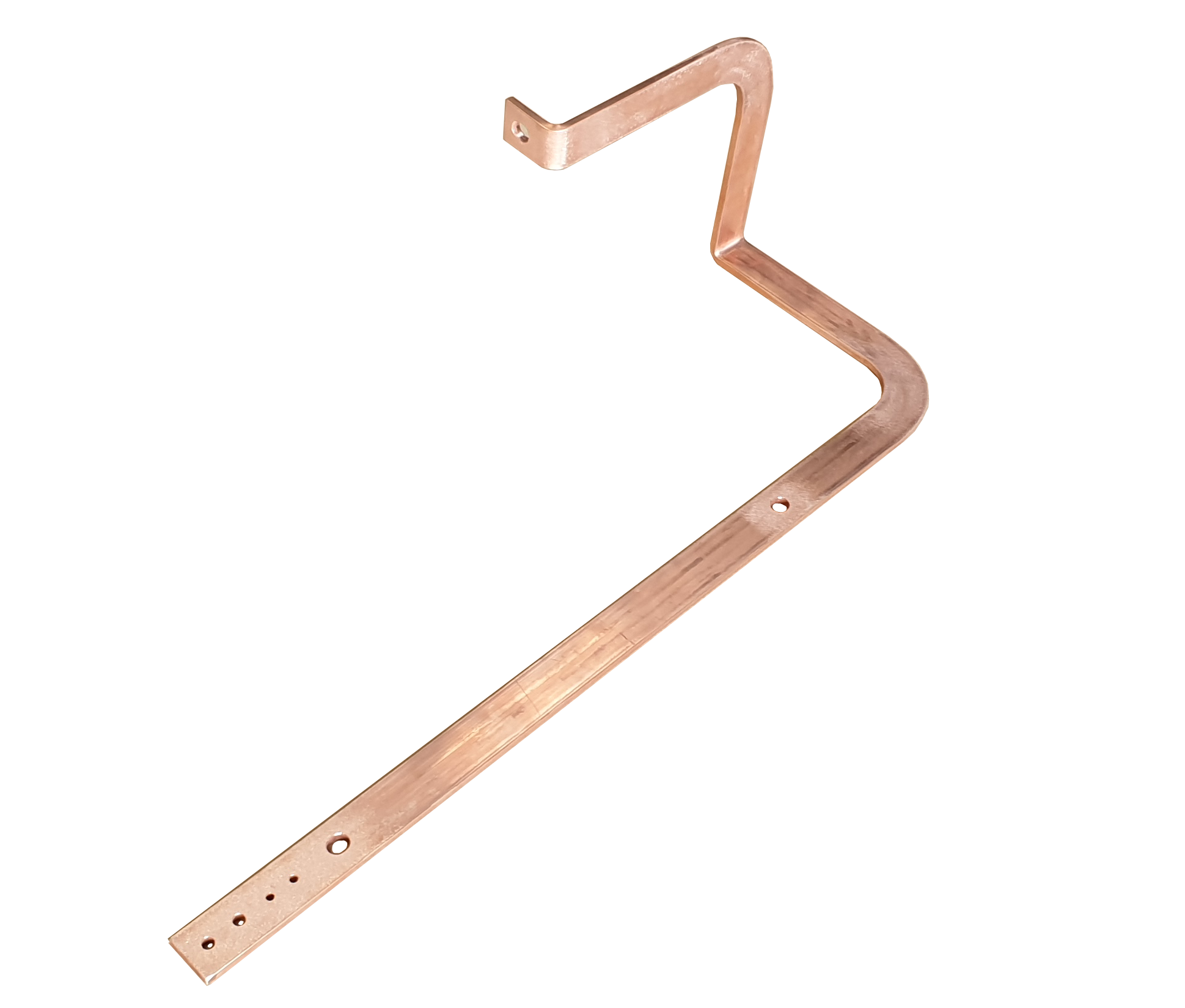 Connexion découpée et pliée