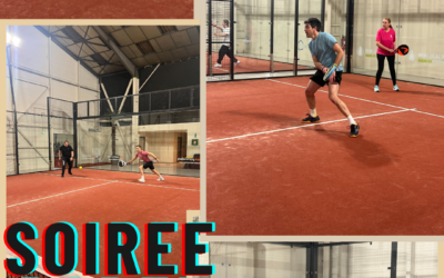 🏆 Une soirée padel sous le signe du sport et de la convivialité ! 🎾